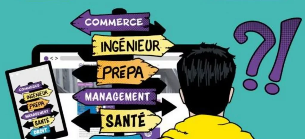 Interface du Forum Avenir Étudiant virtuel